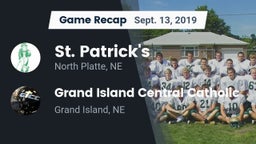 Recap: St. Patrick's  vs. Grand Island Central Catholic 2019