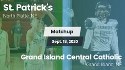 Matchup: St. Patrick's vs. Grand Island Central Catholic 2020