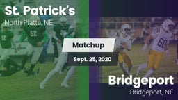 Matchup: St. Patrick's vs. Bridgeport  2020