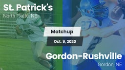 Matchup: St. Patrick's vs. Gordon-Rushville  2020