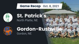 Recap: St. Patrick's  vs. Gordon-Rushville  2021