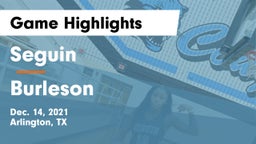 Seguin  vs Burleson  Game Highlights - Dec. 14, 2021