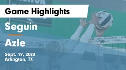 Seguin  vs Azle  Game Highlights - Sept. 19, 2020