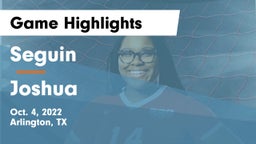Seguin  vs Joshua  Game Highlights - Oct. 4, 2022