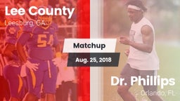 Matchup: Lee County High vs. Dr. Phillips  2018