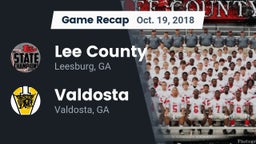 Recap: Lee County  vs. Valdosta  2018