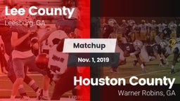 Matchup: Lee County High vs. Houston County  2019