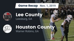 Recap: Lee County  vs. Houston County  2019