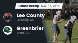 Recap: Lee County  vs. Greenbrier  2019