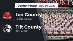 Recap: Lee County  vs. Tift County  2020