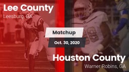 Matchup: Lee County High vs. Houston County  2020