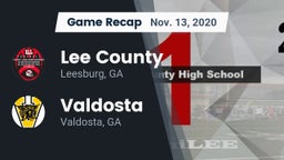 Recap: Lee County  vs. Valdosta  2020