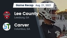 Recap: Lee County  vs. Carver  2021