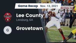 Recap: Lee County  vs. Grovetown 2021