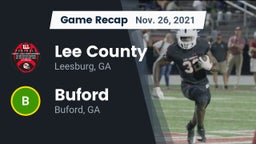 Recap: Lee County  vs. Buford  2021