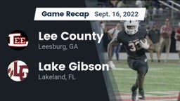 Recap: Lee County  vs. Lake Gibson  2022