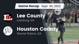 Recap: Lee County  vs. Houston County  2022