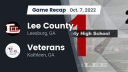 Recap: Lee County  vs. Veterans  2022