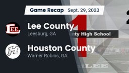 Recap: Lee County  vs. Houston County  2023