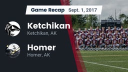 Recap: Ketchikan  vs. Homer  2017