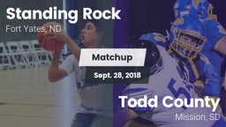Matchup: Standing Rock High S vs. Todd County  2017