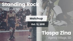 Matchup: Standing Rock High S vs. Tiospa Zina  2017