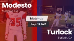 Matchup: Modesto  vs. Turlock  2017