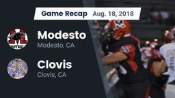 Recap: Modesto  vs. Clovis  2018