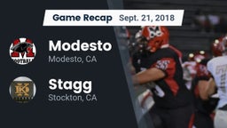 Recap: Modesto  vs. Stagg  2018