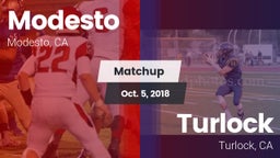 Matchup: Modesto  vs. Turlock  2018