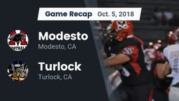 Recap: Modesto  vs. Turlock  2018