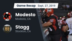 Recap: Modesto  vs. Stagg  2019