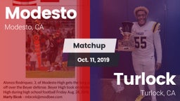 Matchup: Modesto  vs. Turlock  2019