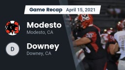 Recap: Modesto  vs. Downey  2021