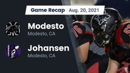 Recap: Modesto  vs. Johansen  2021