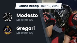 Recap: Modesto  vs. Gregori  2023