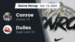 Recap: Conroe  vs. Dulles  2020