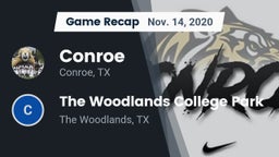 Recap: Conroe  vs. The Woodlands College Park  2020