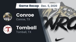 Recap: Conroe  vs. Tomball  2020