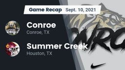 Recap: Conroe  vs. Summer Creek  2021