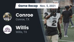 Recap: Conroe  vs. Willis  2021