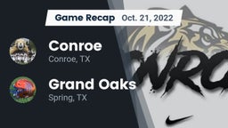 Recap: Conroe  vs. Grand Oaks  2022