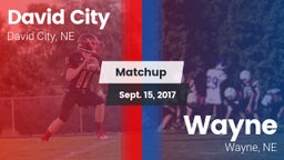 Matchup: David City High vs. Wayne  2017