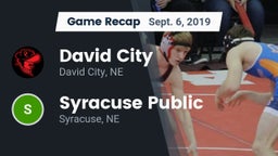 Recap: David City  vs. Syracuse Public  2019