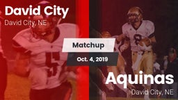 Matchup: David City High vs. Aquinas  2019