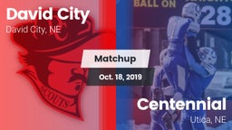 Matchup: David City High vs. Centennial  2019