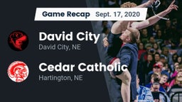 Recap: David City  vs. Cedar Catholic  2020