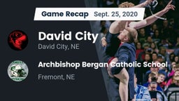 Recap: David City  vs. Archbishop Bergan Catholic School 2020