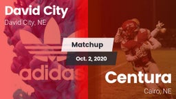 Matchup: David City High vs. Centura  2020