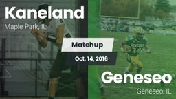Matchup: Kaneland  vs. Geneseo  2016